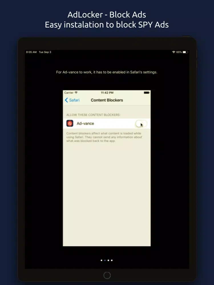 صور AdLocker Block & Remove Ads iPad 