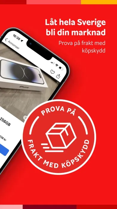 Tangkapan skrin Blocket – köp & sälj begagnat