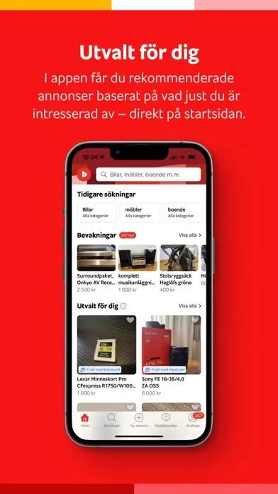 Tangkapan skrin Blocket – köp & sälj begagnat