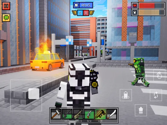 ภาพหน้าจอของ Block Guns 3D: Online Shooter iPad 