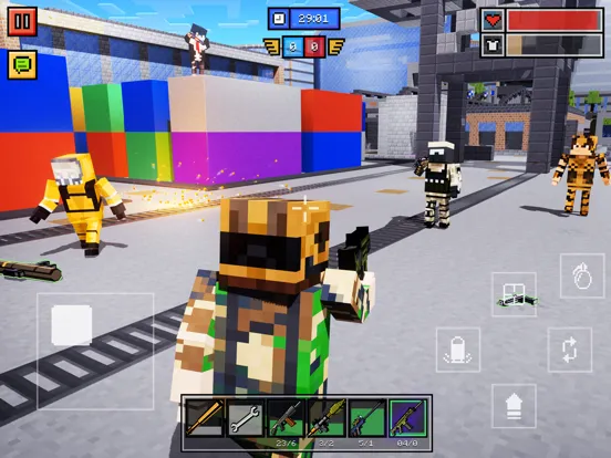ภาพหน้าจอของ Block Guns 3D: Online Shooter iPad 
