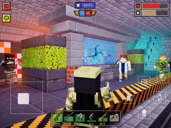 ภาพหน้าจอของ Block Guns 3D: Online Shooter iPad 