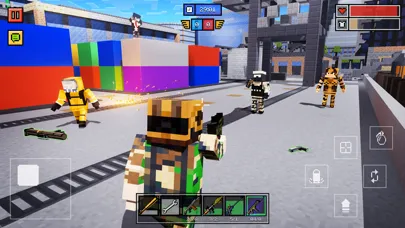 ภาพหน้าจอของ Block Guns 3D: Online Shooter
