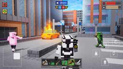 ภาพหน้าจอของ Block Guns 3D: Online Shooter
