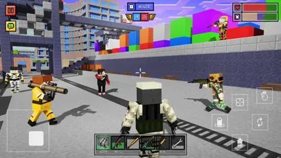 ภาพหน้าจอของ Block Guns 3D: Online Shooter