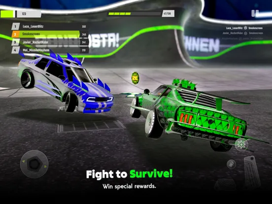 صور Car Warriors: PvP Battle Arena iPad 