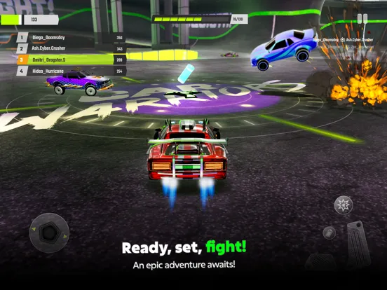 صور Car Warriors: PvP Battle Arena iPad 