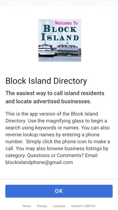 Block Island Directory 스크린샷