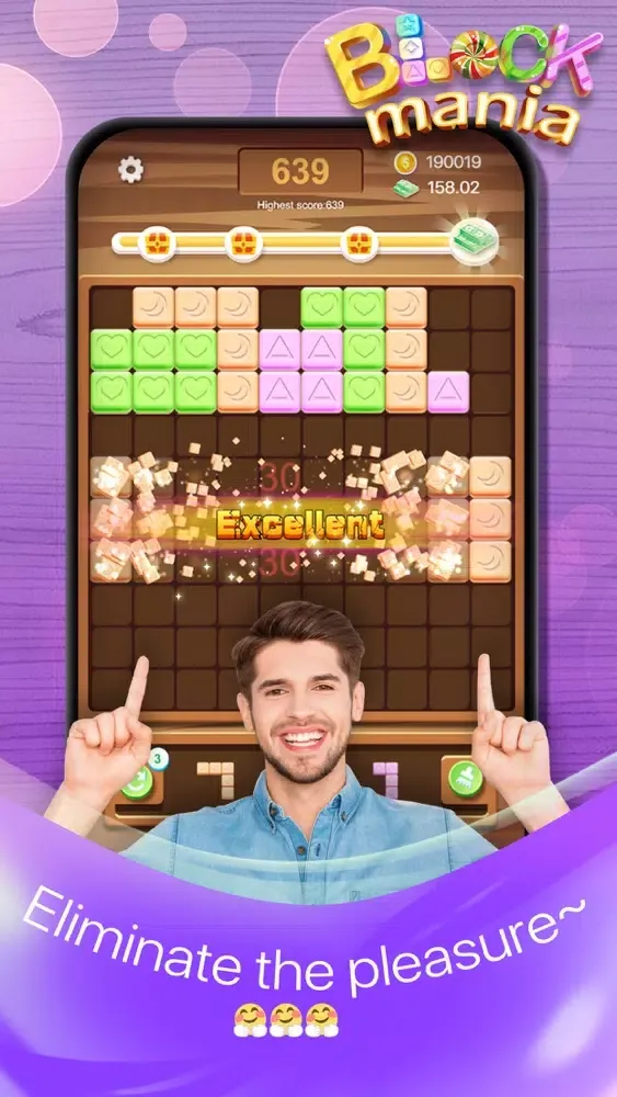 Block Mania-Funny Puzzle Ekran Görüntüleri