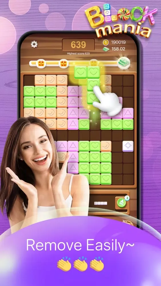 Block Mania-Funny Puzzle Ekran Görüntüleri