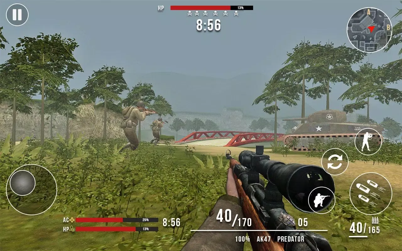 American vs Japanese Sniper 스크린샷