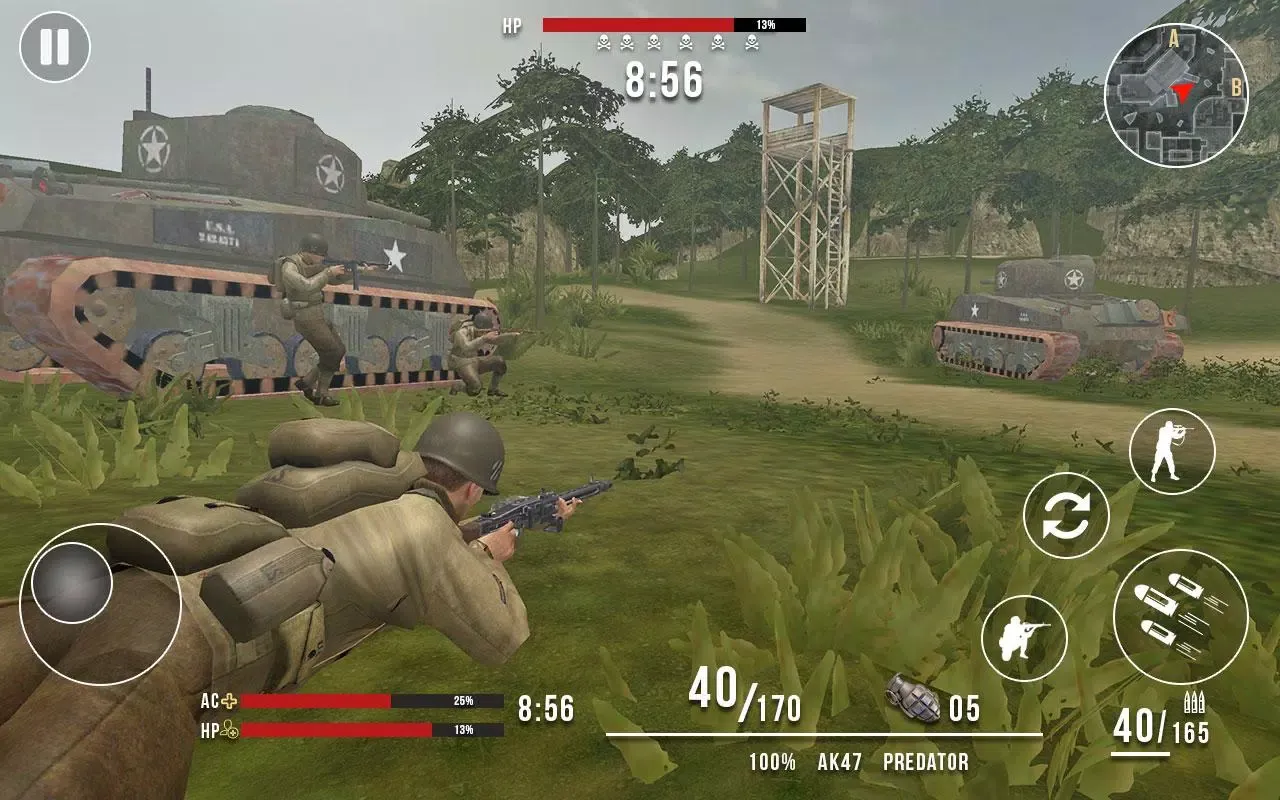 American vs Japanese Sniper 스크린샷