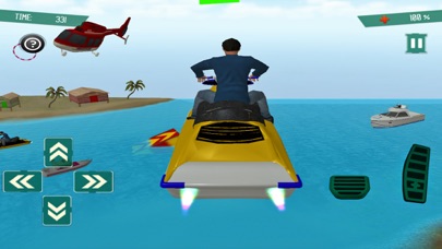 Tangkapan skrin Flying Jetski Simulator 2018
