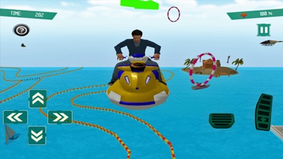 Tangkapan skrin Flying Jetski Simulator 2018
