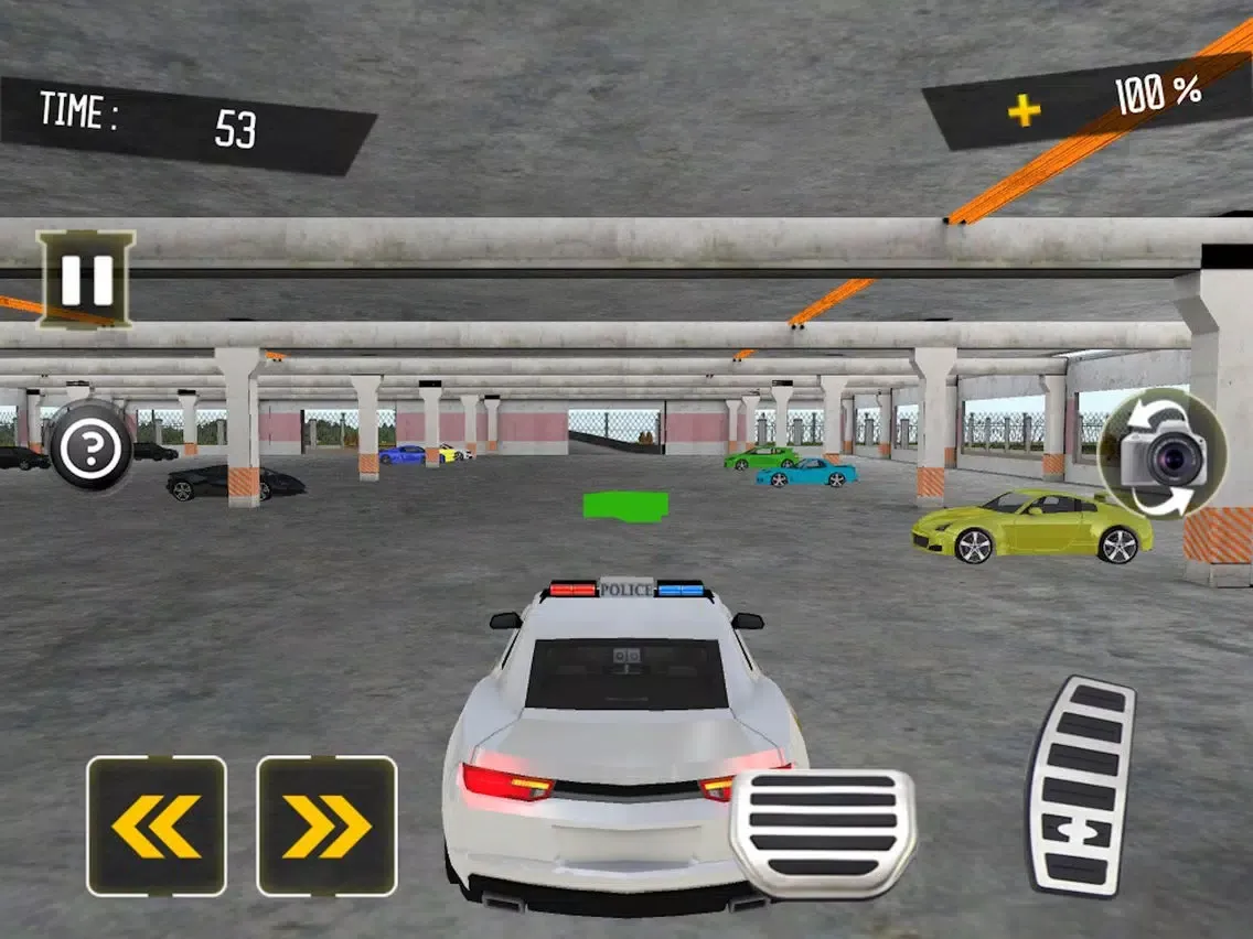 Police Car Parking Sim 2018 iPad  स्क्रीनशॉट