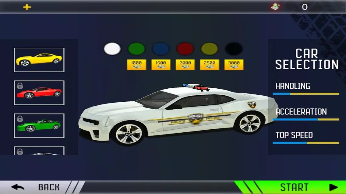 Police Car Parking Sim 2018 स्क्रीनशॉट