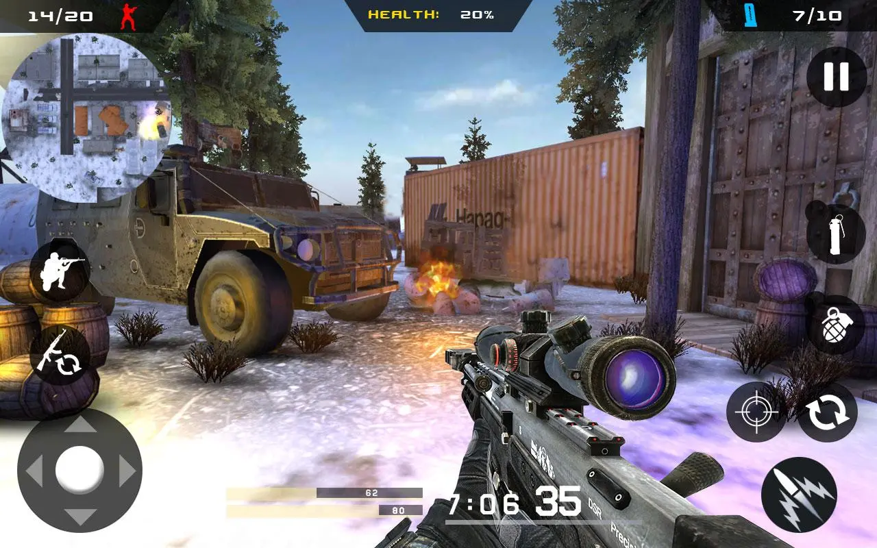 Captures d'écran de Winter Mountain Sniper