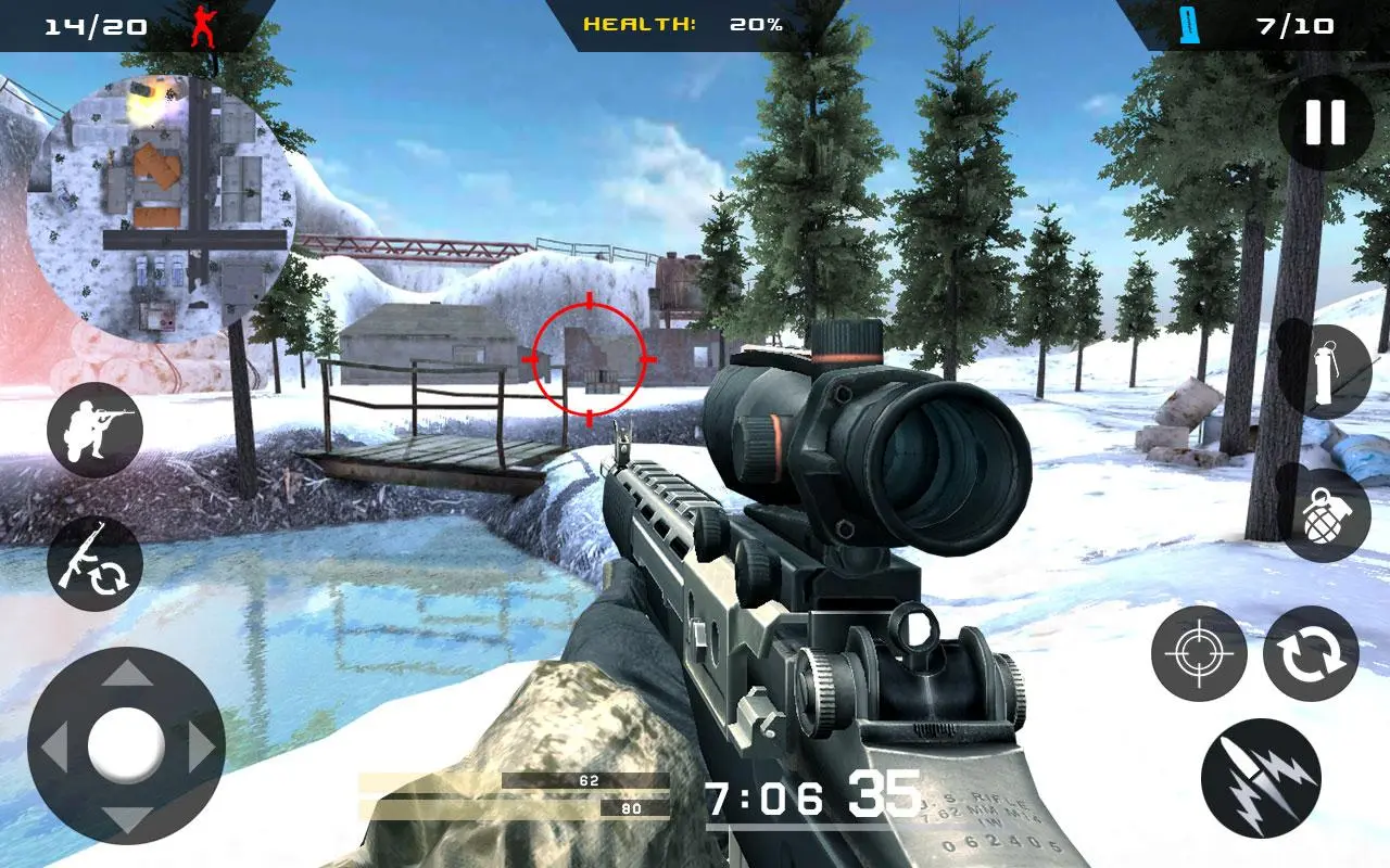 Captures d'écran de Winter Mountain Sniper