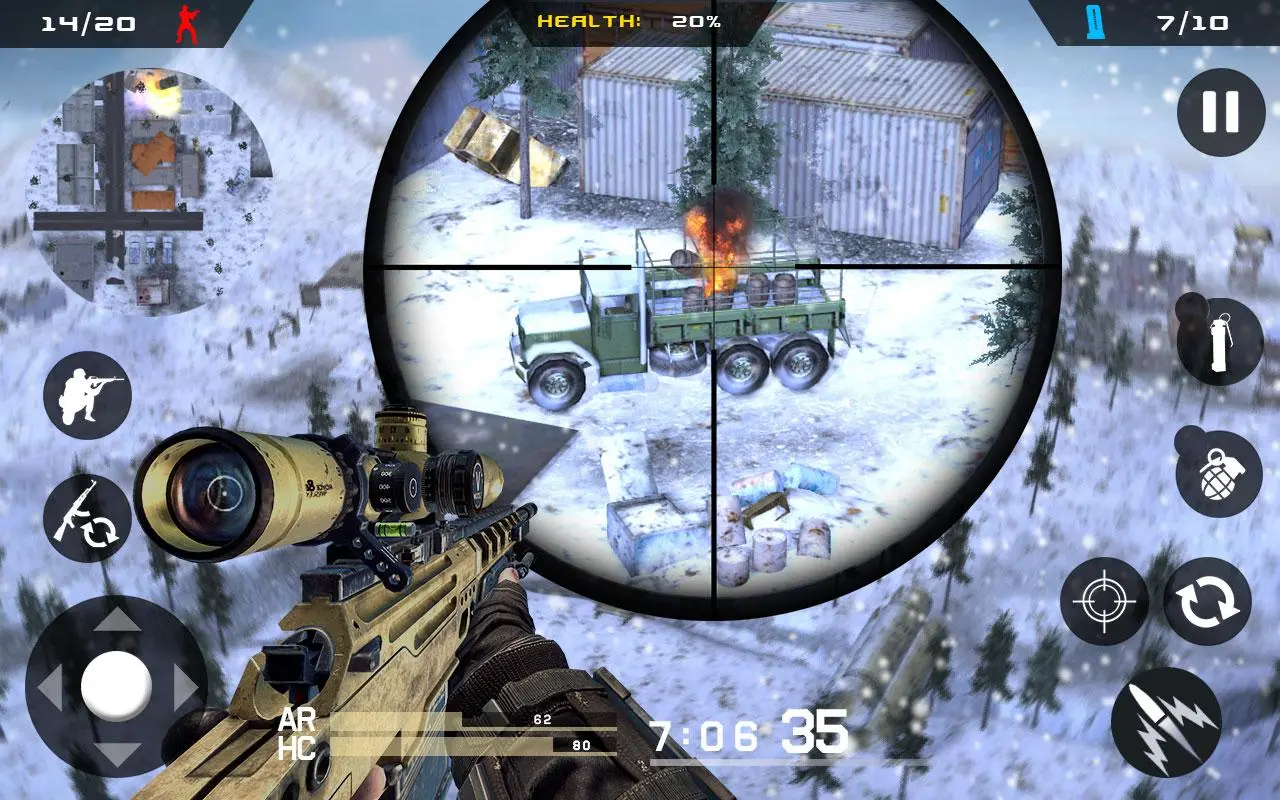 Captures d'écran de Winter Mountain Sniper