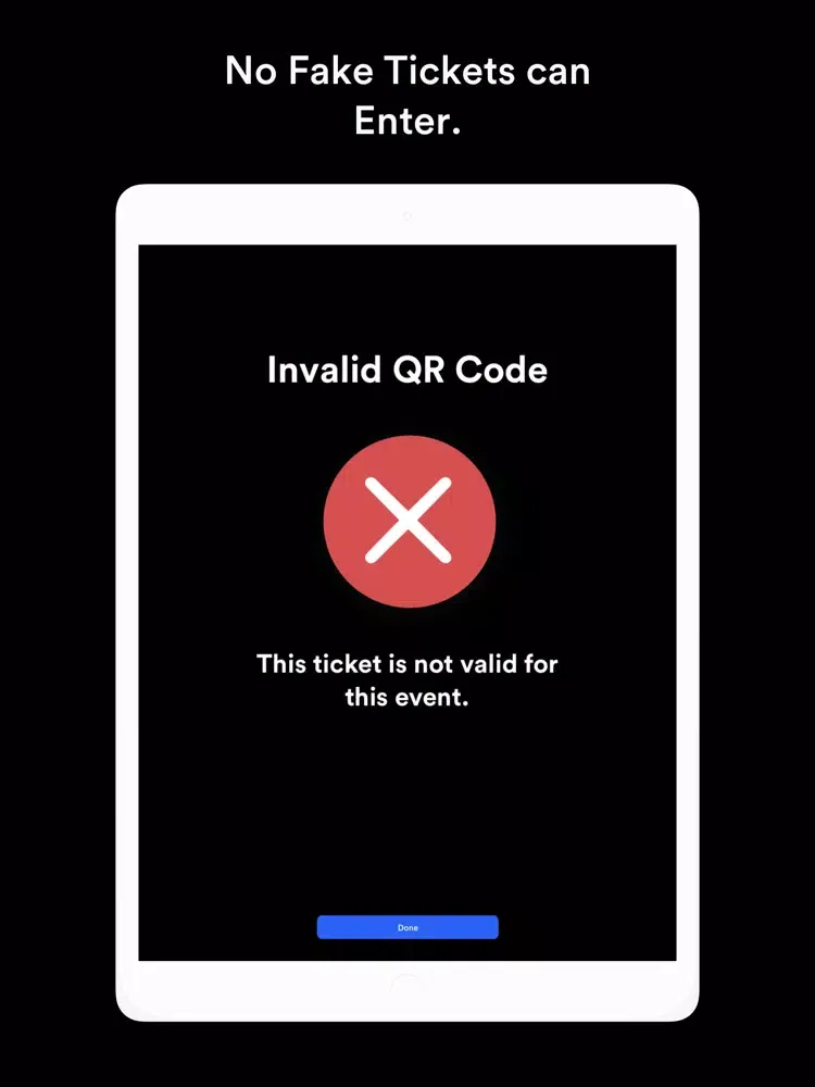 Blockparty Enterprise Scanner iPad  স্ক্রিনশট