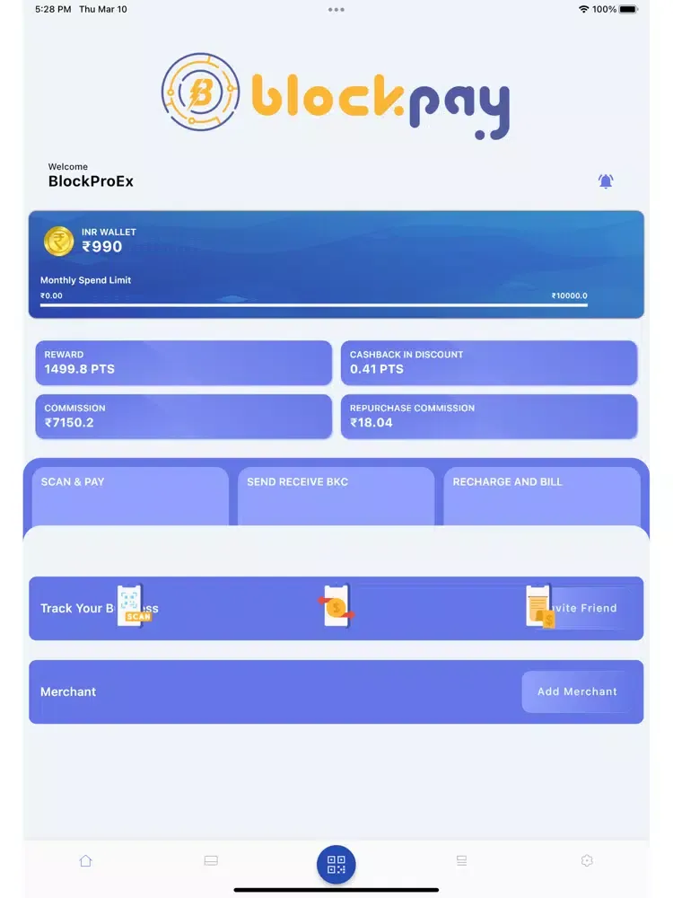 Captures d'écran de BlockPay - Pay Bills, Recharge iPad 