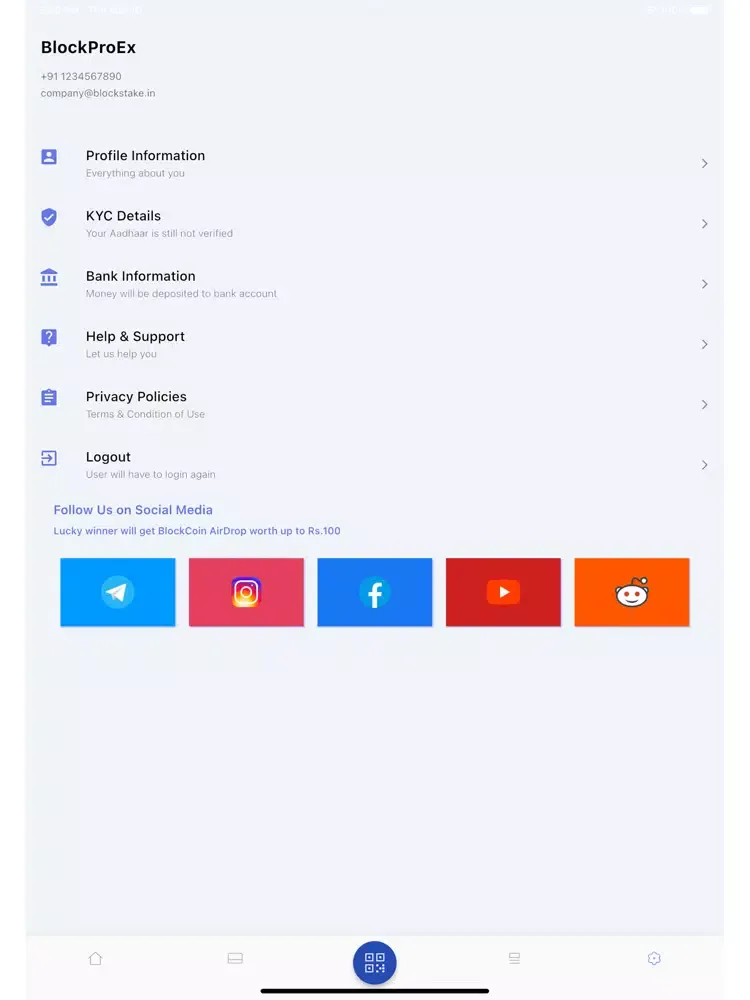 Captures d'écran de BlockPay - Pay Bills, Recharge iPad 