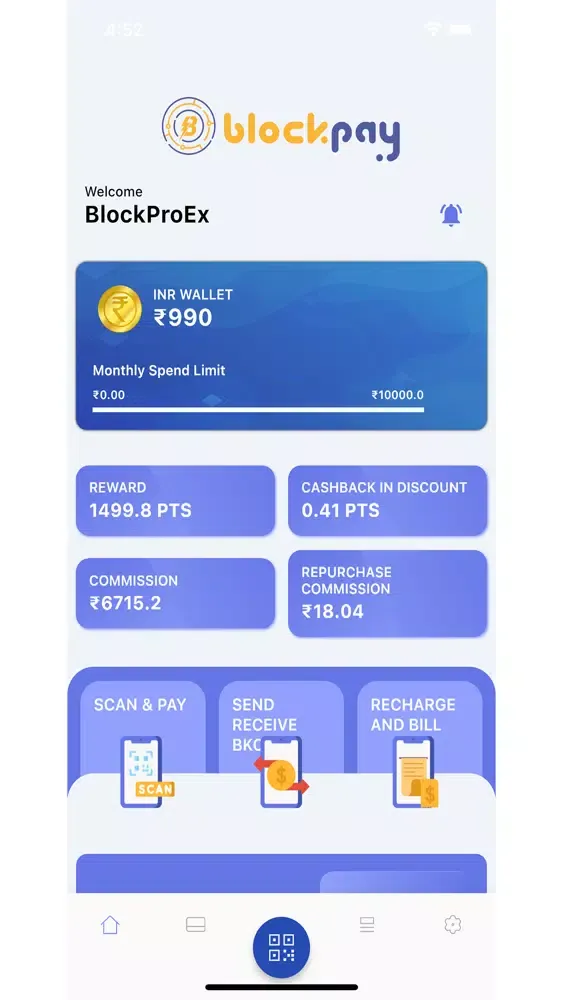 Captures d'écran de BlockPay - Pay Bills, Recharge