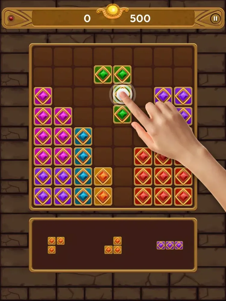 Capturas de pantalla de Block Puzzle - Egypt Jewel iPad 