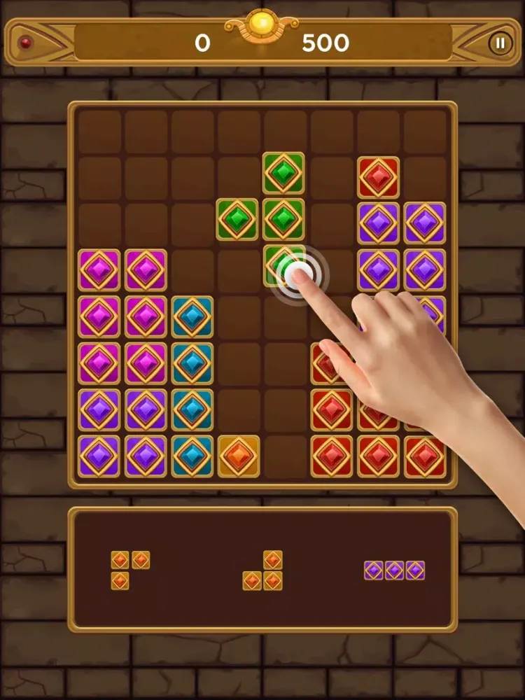 Capturas de pantalla de Block Puzzle - Egypt Jewel iPad 