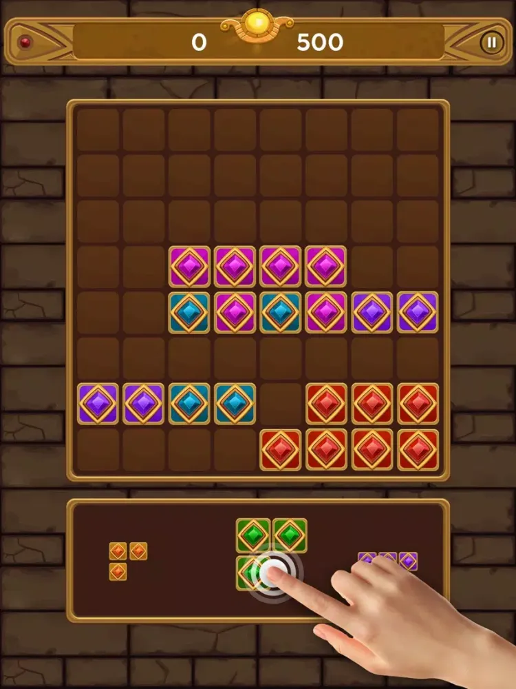 Capturas de pantalla de Block Puzzle - Egypt Jewel iPad 