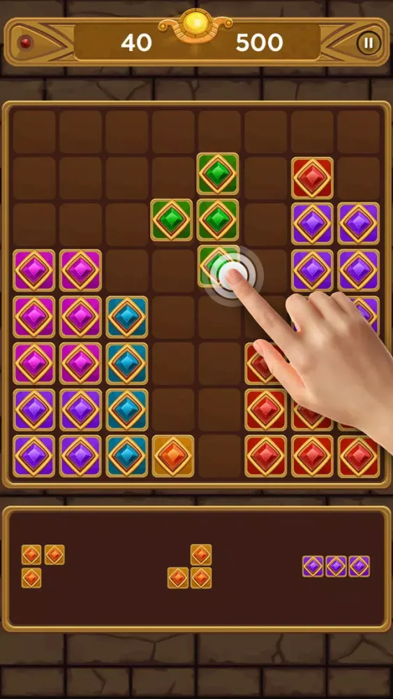Capturas de pantalla de Block Puzzle - Egypt Jewel