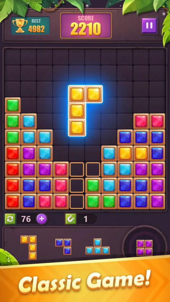 Tangkapan layar Block Puzzle
