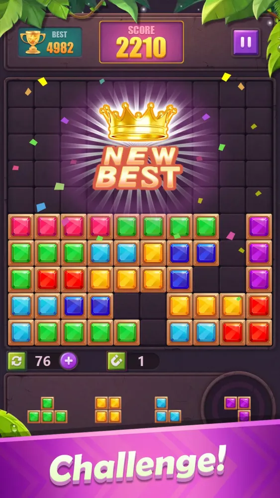 Tangkapan layar Block Puzzle