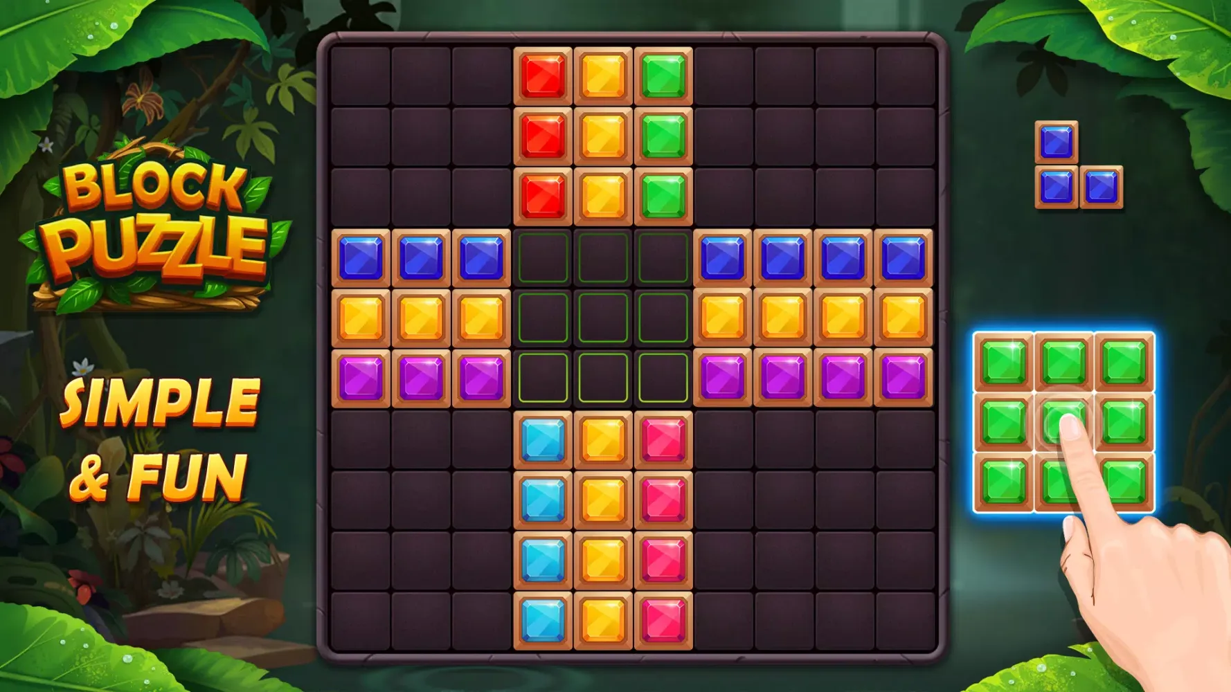 Tangkapan layar Block Puzzle