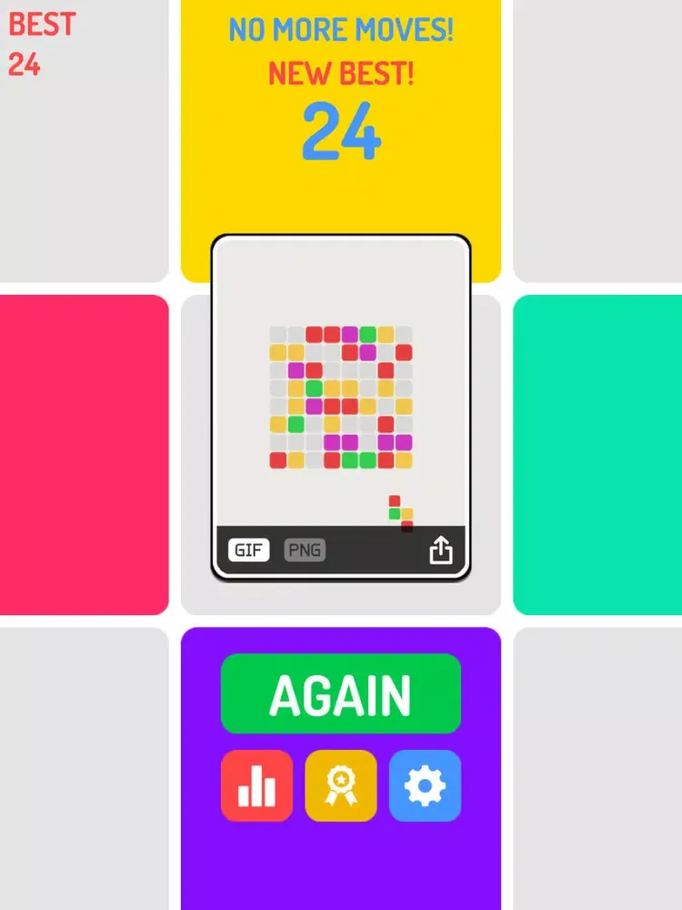 Block Puzzle Match Three iPad 应用截图