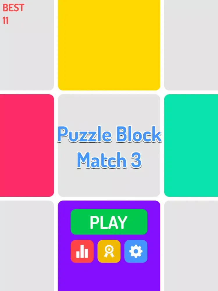 Block Puzzle Match Three iPad 应用截图