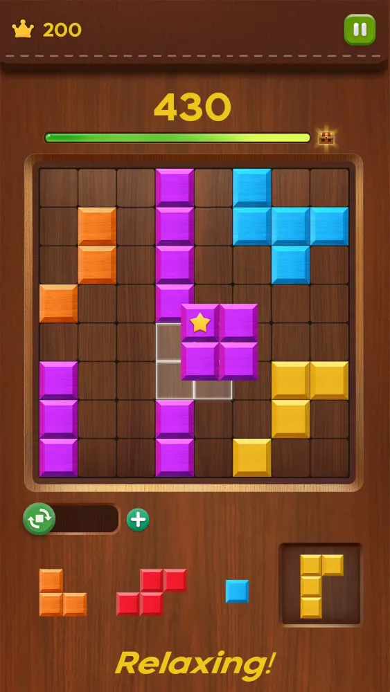 Block Puzzle Wood Classic 1010 Ekran Görüntüleri