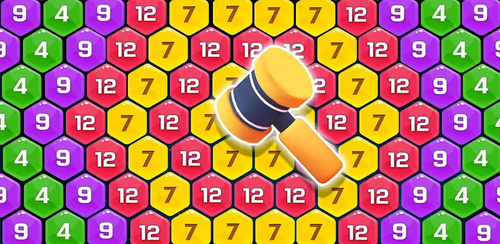 Merge Hexa - Number Puzzle स्क्रीनशॉट