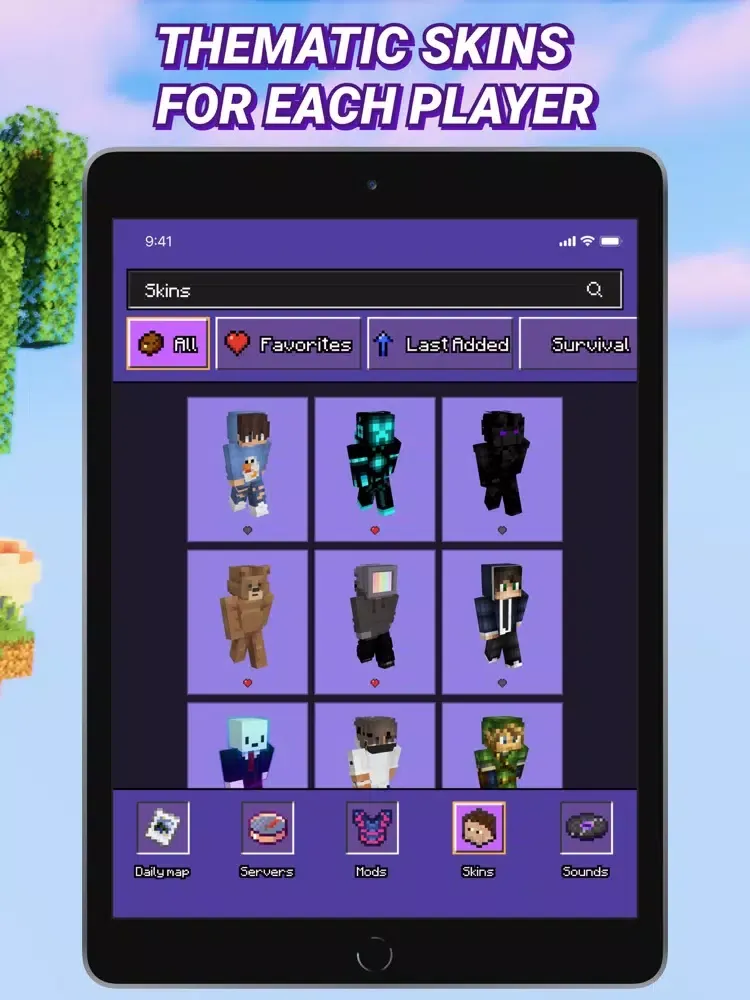 One Block Mods for Minecraft iPad 应用截图