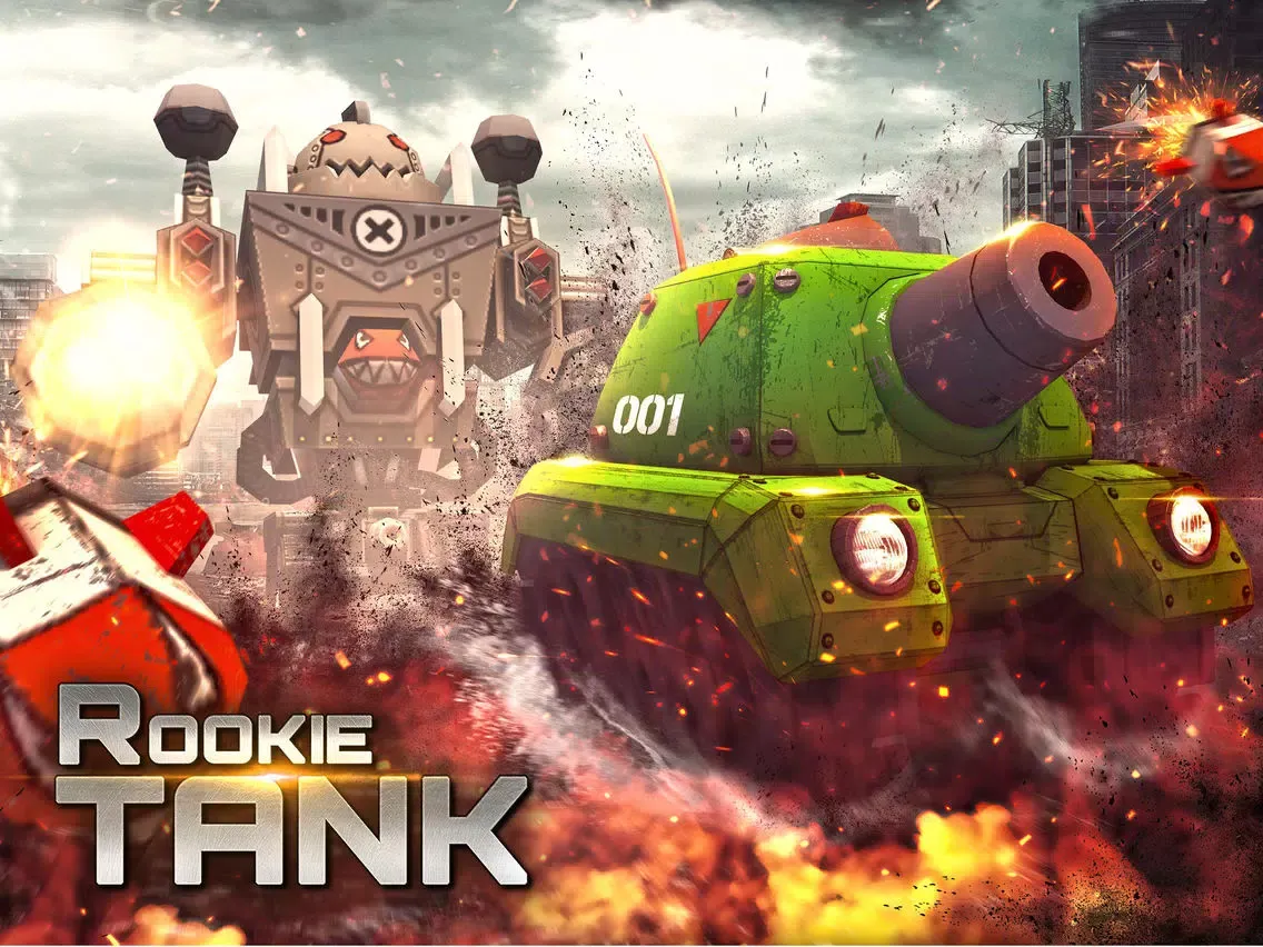 Zrzuty ekranu Rookie Tank - Hero iPad 