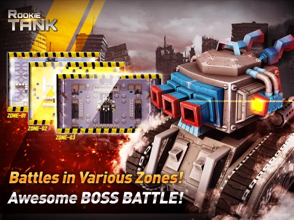 Zrzuty ekranu Rookie Tank - Hero iPad 
