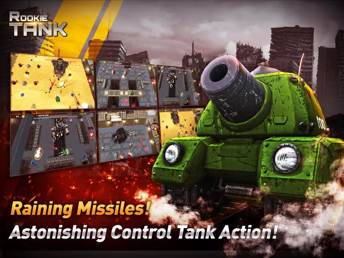 Zrzuty ekranu Rookie Tank - Hero iPad 