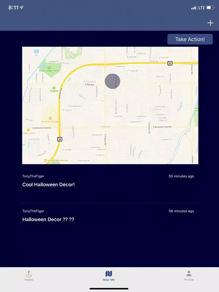 Tangkapan skrin BlockWatch LLC iPad 