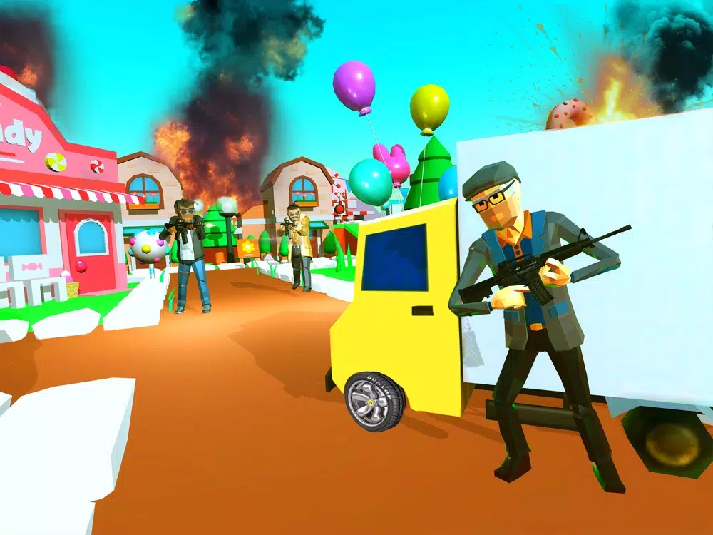 تصاویر Blocky Gun FPS Shooting Game iPad 
