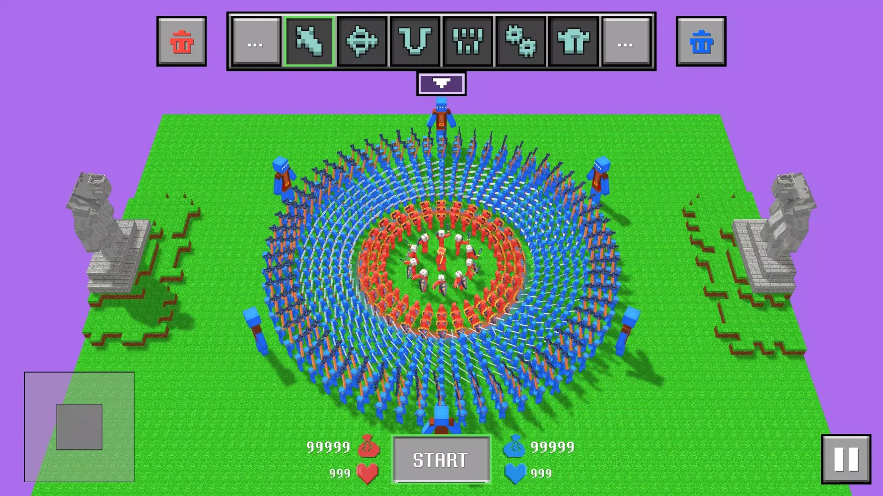Blocky Ragdoll Battle Screenshots