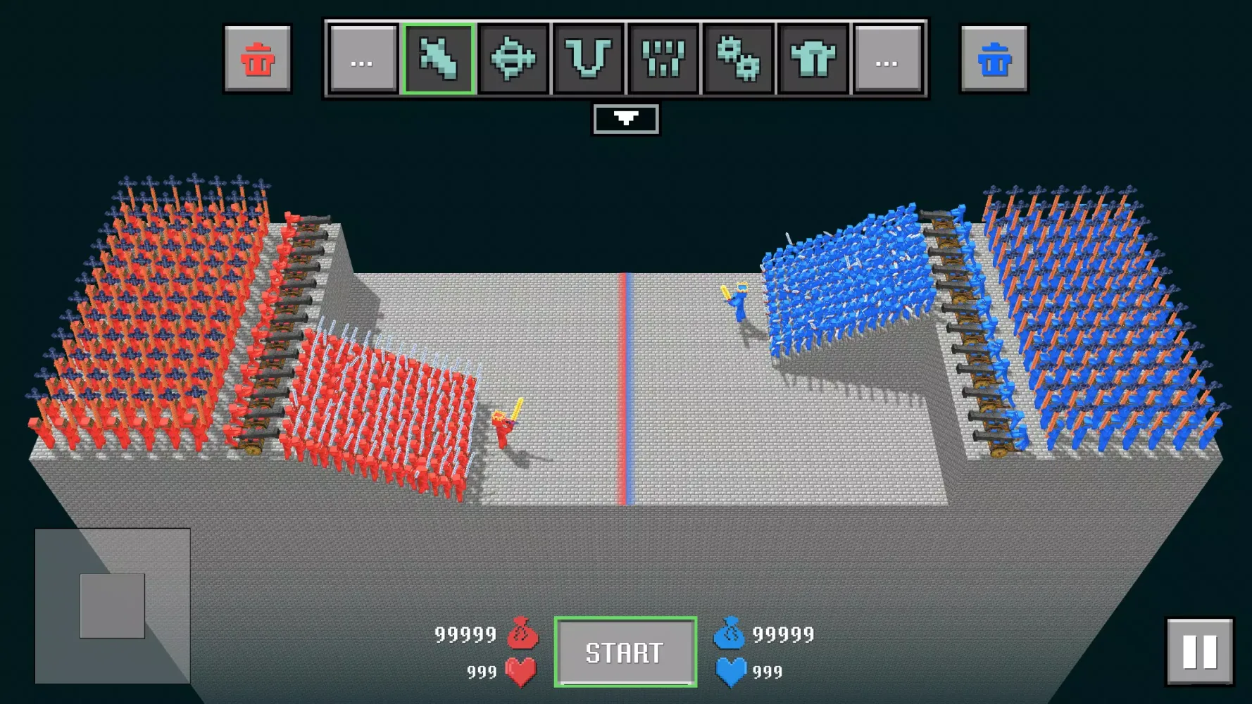 Blocky Ragdoll Battle Screenshots