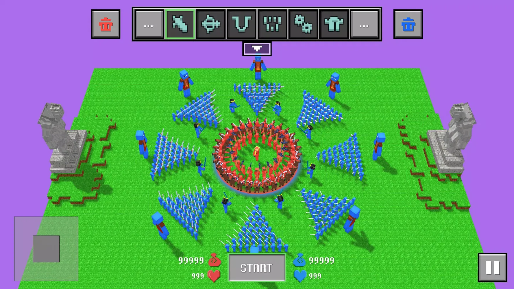 Blocky Ragdoll Battle Screenshots