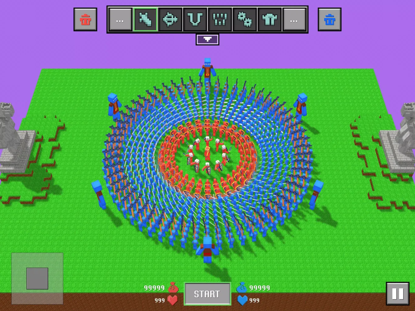 Blocky Ragdoll Battle Screenshots