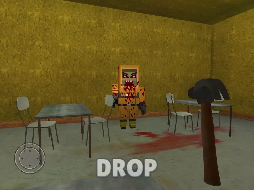 Blocky Cranny mod Alien horror iPad  স্ক্রিনশট