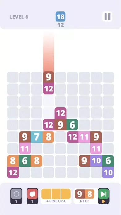 Tangkapan skrin Happy Merger Puzzle Logic Game